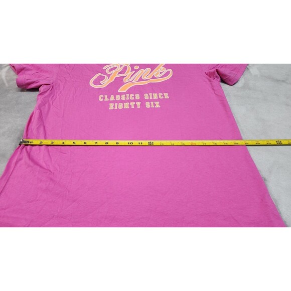 Victoria's Secret Small Pink 86 Campus Cotton Tee NWT - Picture 8 of 8